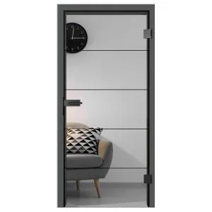 Porte intérieure Huga GK330 verre type ESG Clear